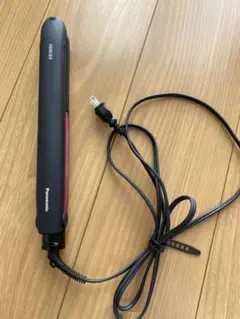 【美品】ストレートアイロン ナノケア EH-HS9E-K 黒 Panasonic