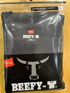【新品未開封】Hanes ヘインズ BEEFY Lサイズ ブラック 半袖Tシャツ