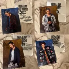 HiGH&LOW クリアファイル 芝マン、風見仁、辻、鮫岡章治 RAMPAGE