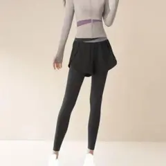 試着のみ　ヨガパンツ ブラック　Lサイズ