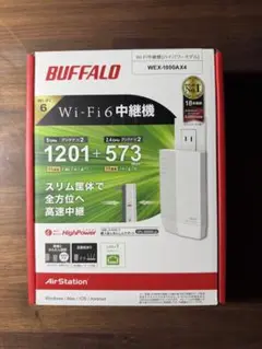 BUFFALO Wi-Fi 6 中継機 WEX-1800AX4