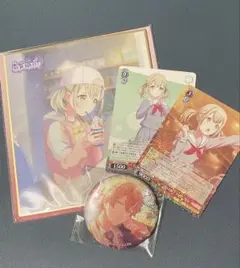 小豆沢こはね 東雲彰人 缶バッジ 色紙