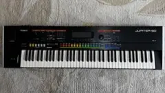 【未使用】Roland JUPITER-50 シンセサイザー 76鍵盤 Roland Jupiter 50 Keyboard Synthesizer Digital Japan Black