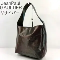 2047【JeanPaul GAULTIER】希少 ワンショルダー Vサイバー