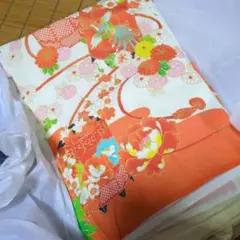 お宮参り用華やか着物