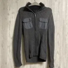 Calvin Klein Jeans カルバンクライン うね織りカーディガン