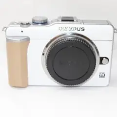 【送料無料】OLYMPUS E-PL1 ホワイト ボディのみ 訳あり