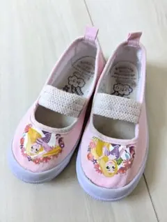 上靴　上履き　ラプンツェル 16cm　ピンク　女の子