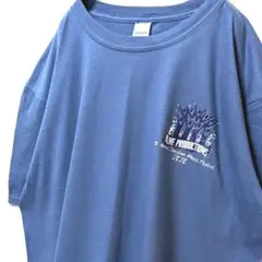 ギルダンアライブプロダクションズWFCG Tシャツくすみブルー青XL古着