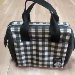 HK WORKS LONDON チェック柄トートバッグ