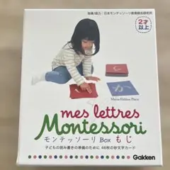 Gakken Montessori Box もじ