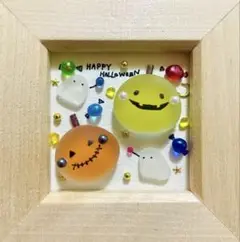 シーグラスアート　ハッピーハロウィン♪
