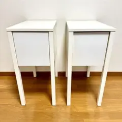 美品　IKEA ノールドリ　定価合計　50240円 NORDLI ノールドリ ベッドフレーム 収納付き, ホワイト, 90x200