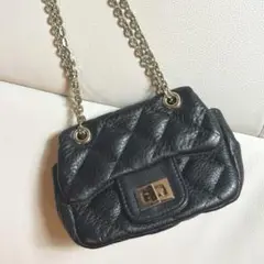 ミニショルダーバック ゴールドチェーン