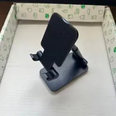 黒 折りたたみ式スマホスタンド