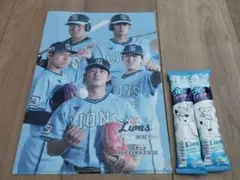埼玉西武ライオンズ ライオンズフェスティバル2025 クリアファイル 冷タオル②