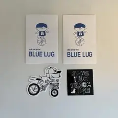 BLUE LUG ブルーラグ　ステッカー 2枚セット