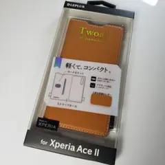 Xperia Ace II SO-41B 手帳型ケース キャメル 1598
