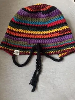 soonerorlater Handknitted Border Hat sol