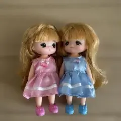 リカちゃん双子の妹 ミキちゃん とマキちゃん 2体セット