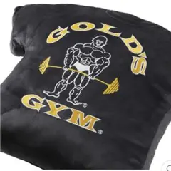 【数量限定新品未使用】GOLD'S GYM オリジナル限定ダイカットクッション