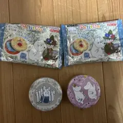 ムーミン プチ缶 2個セット　ニョロニョロ&ムーミン