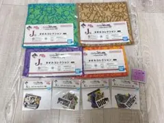 ジョジョ　一番くじ　タオル　ステッカー