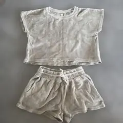 EARTH Tシャツとショーツ セットアップ グレー 4y