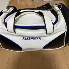 kissmark キスマーク ゴルフ キャディバッグ 美品！ KISSMARK ゴルフキャディバッグ ホワイト/ピンク - メルカリ