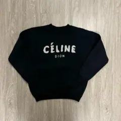 Reason clothing Celine Dion ブラック　スウェット