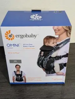 【新品未開封・正規品】エルゴベビー オムニブリーズ ペイントブラック 抱っこ紐