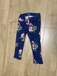 花柄ネイビーボトムス オールドネイビー