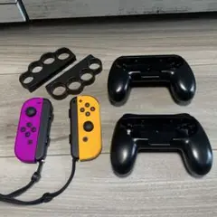 Switch ジョイコン　パープル　オレンジ　純正品