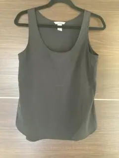 H&M 黒 タンクトップ US 8