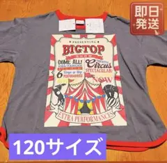 【3日間限定値下げ‼️】キッズTシャツ サーカスデザイン 120サイズ タグ付き