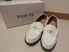 SNIDEL　スナイデル　HARUTA　ハルタ コラボ　ローファー　ホワイト