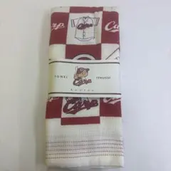 #カープ 野球モチーフ 今治タオル 手ぬぐいチェッカー