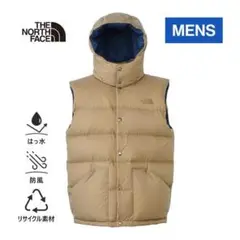 ノースフェイス ダウンベスト キャンプシエラ 2024秋冬モデル Mサイズ
