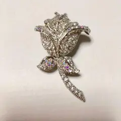 薔薇 オーロラ ブローチ