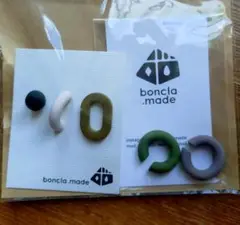 boncla.madeさん ピアス＋カフ セット