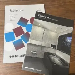 Materials 2022-2023 & Novum サンワカンパニー