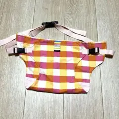 キャプテンスタッグ チェック柄ウエストバッグ