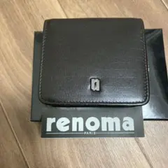 renoma レノマ　小銭入れ　財布　ブラック