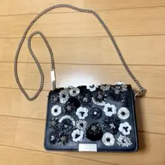 マイケルコース ショルダーバッグ 花 ビジュー