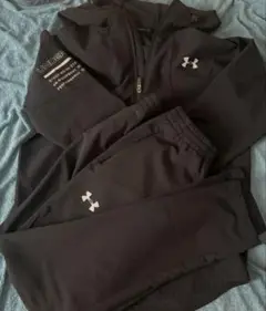 Under Armour ブラック ジャージ上下セット M アンダーアーマー