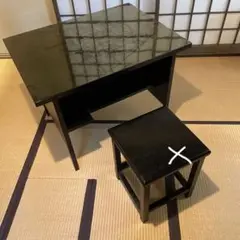 お茶道具　茶道具　立礼　椅子　和椅子　置台　和モダン　和インテリア 茶道具 立礼棚（りゅうれいだな） 花門ローテーブルタイプ（組立
