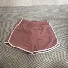 ピンク ショートパンツ サイドライン