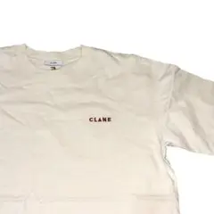 美品 CLANE 5周年Tシャツ オフホワイト クラネ