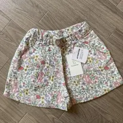 【branshes】パナマ織り ショートパンツ ハーフパンツ コットン 120
