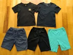 Tシャツとショートパンツ ５点セット